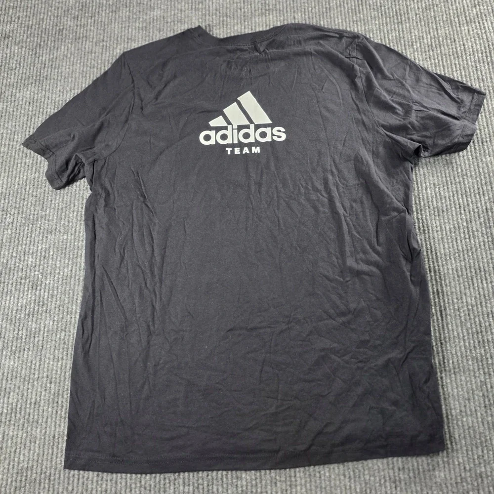 Adidas Amplifier Tee Mens XL Black Creators Club Graphic Short Sleeve T-Shirt